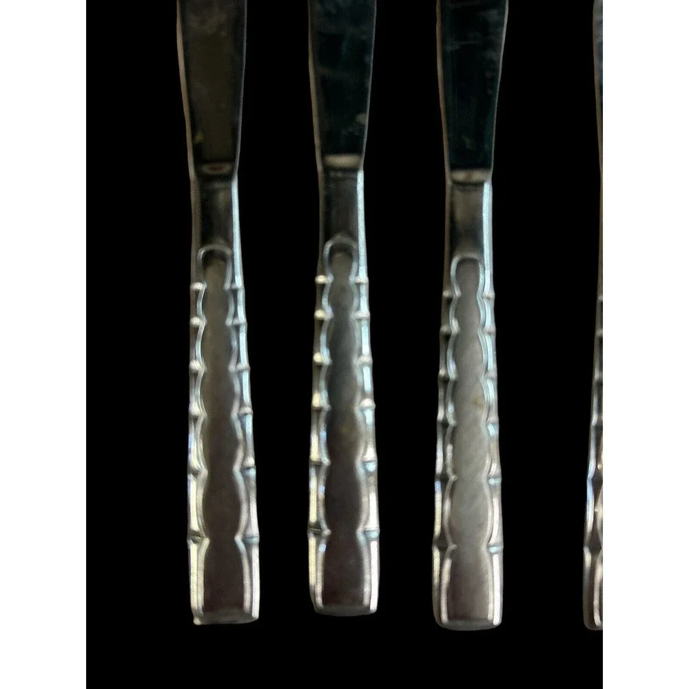 Reed and Barton Rebacraft Swagger Lot Of Stainless Steel Flatware 11 PCs